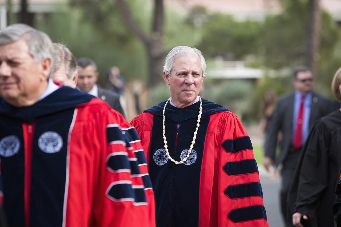 Dr. Robert C. Robbins: "The UA must be a source of innovation in products and services that benefit the world and drive the economy of Arizona." 